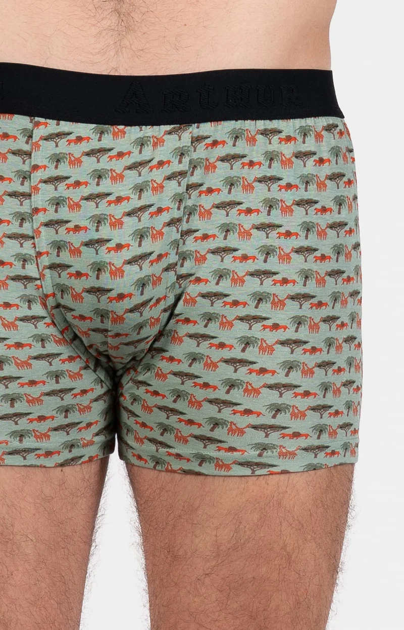 Boxer en jersey de coton - Savane Vert