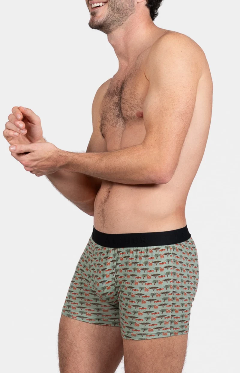 Boxer en jersey de coton - Savane Vert
