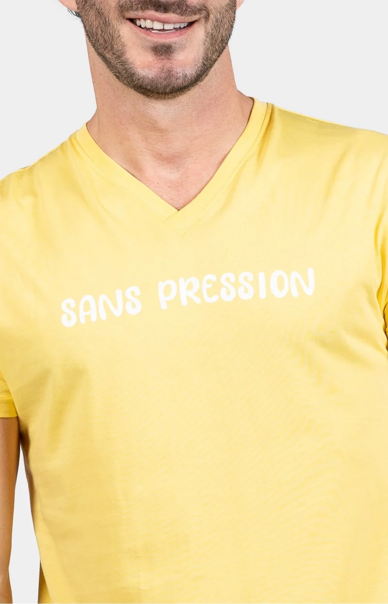 Pyjashort en jersey de coton léger - Pas de pression