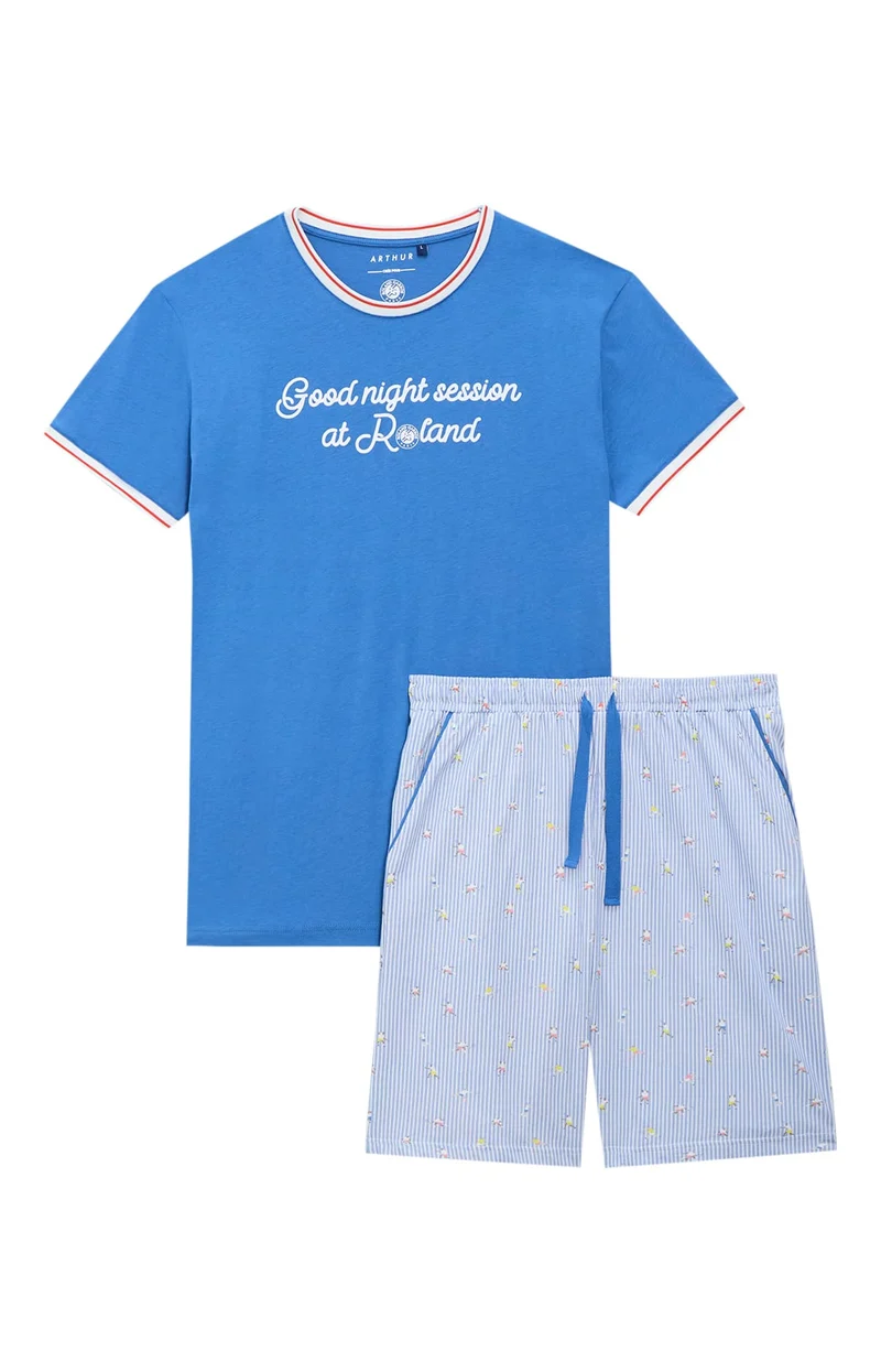 Pyjashort en jersey de coton léger - Good Night Session