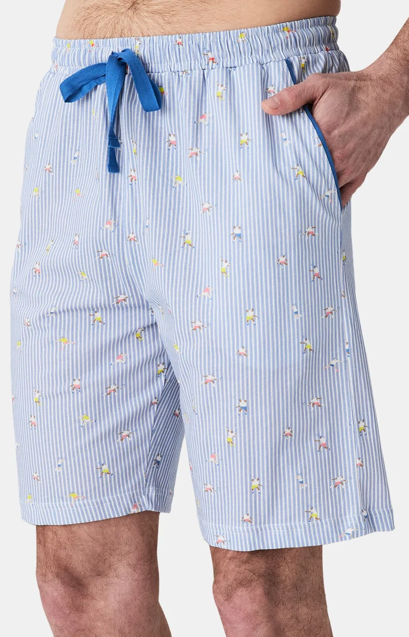 Pyjashort en jersey de coton léger - Good Night Session