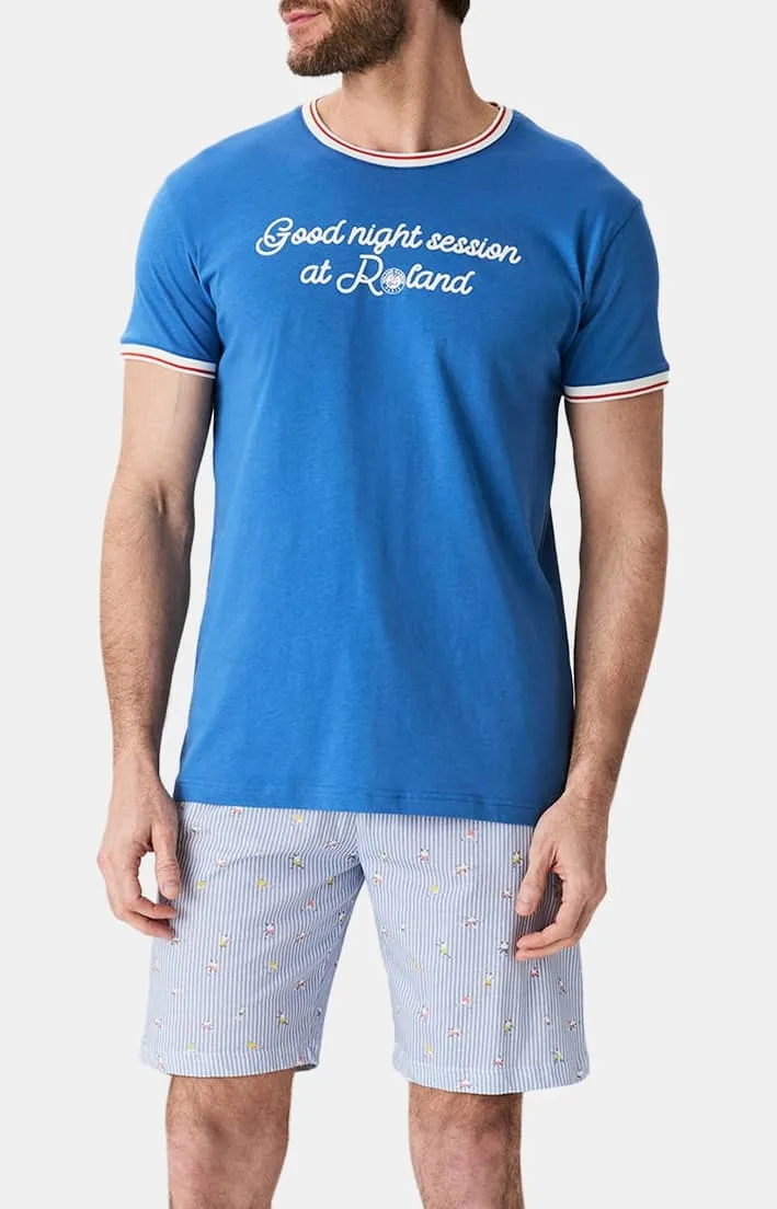 Pyjashort en jersey de coton léger - Good Night Session