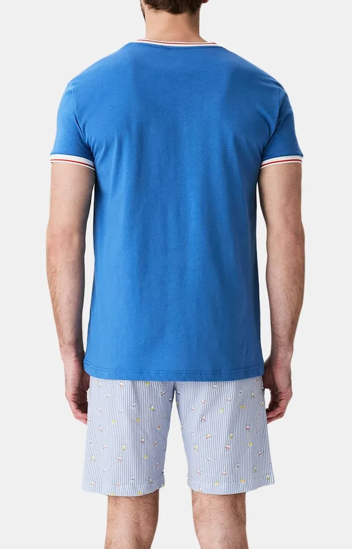 Pyjashort en jersey de coton léger - Good Night Session