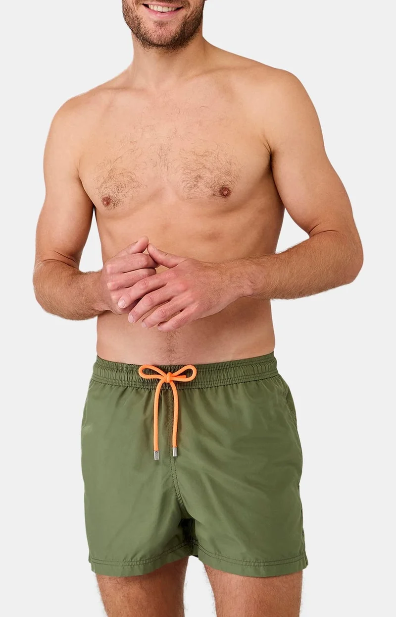 Short de bain - Kaki