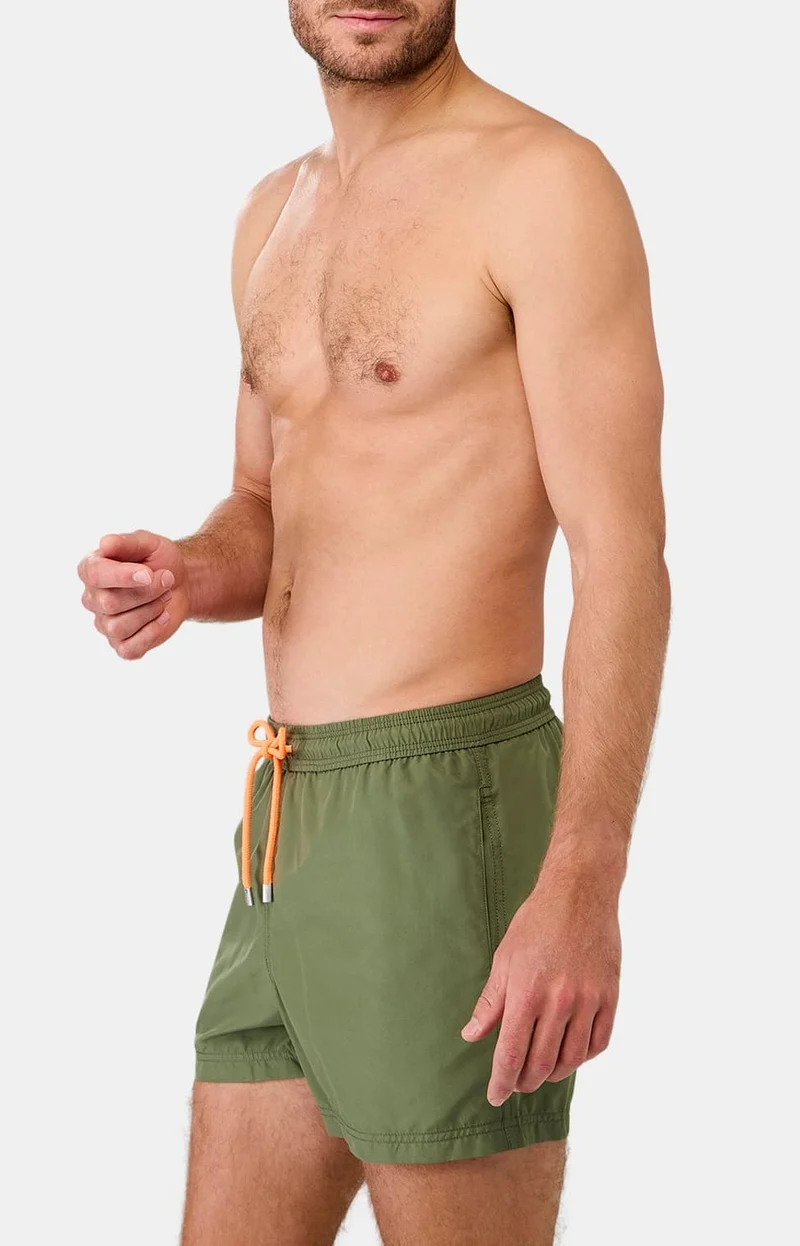 Short de bain - Kaki