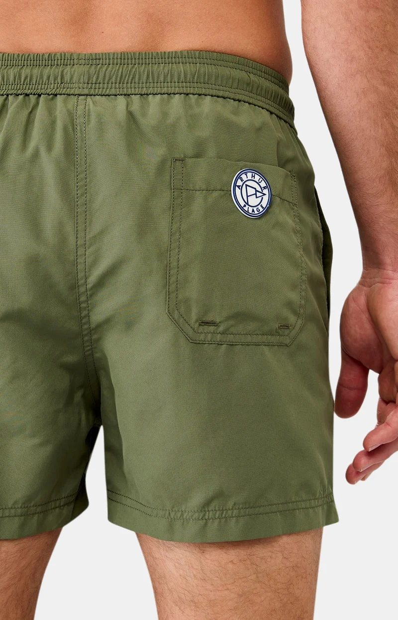 Short de bain - Kaki