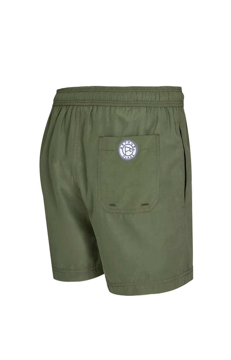 Short de bain - Kaki