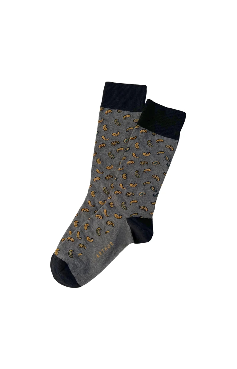 Chaussettes - Paisley Gris