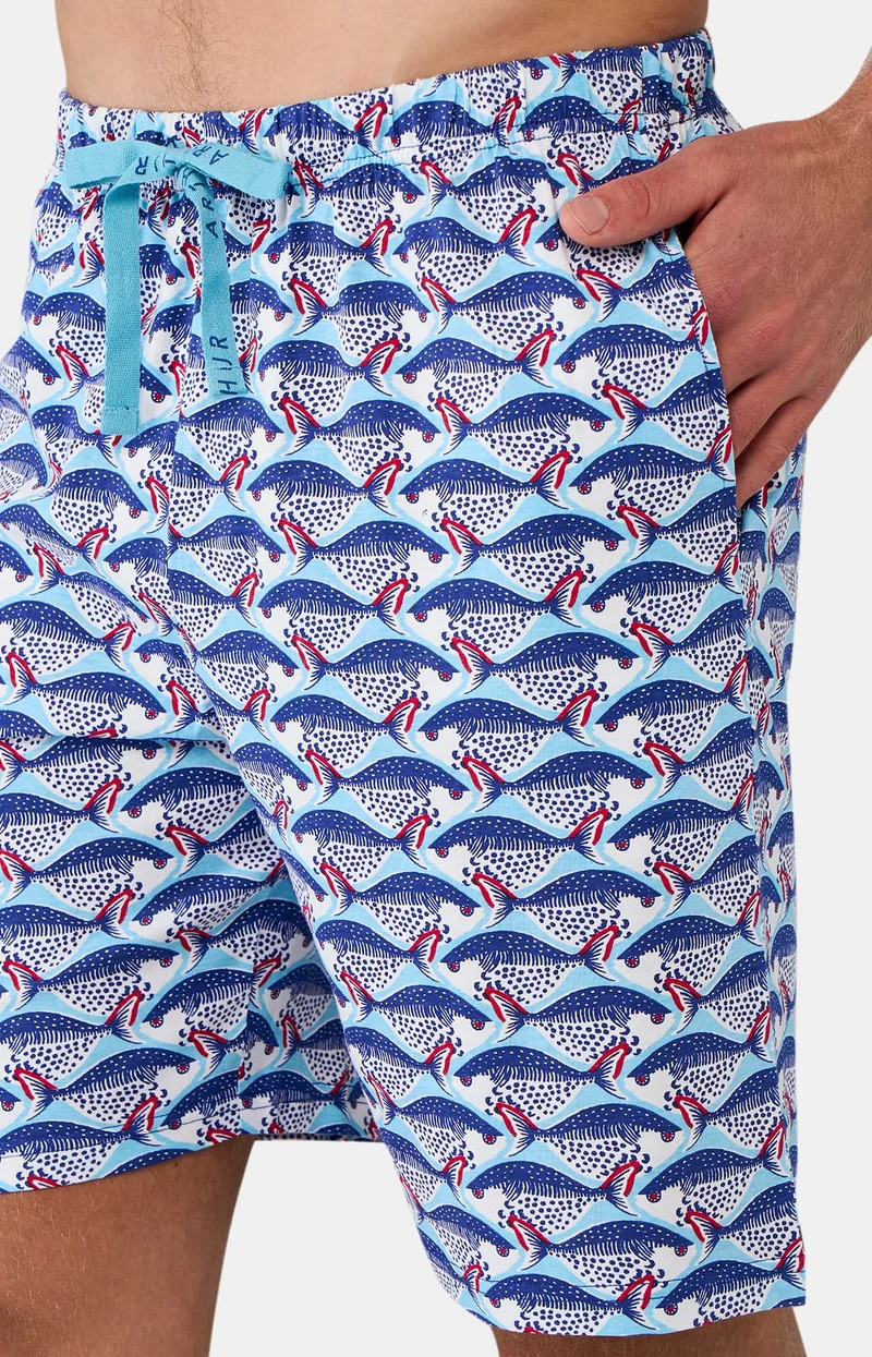 Pyjashort en jersey de coton léger - Carpe Diem