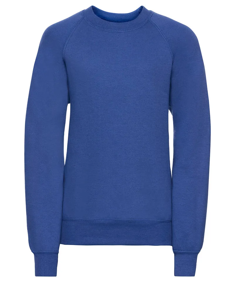 Bright Royal - Kids raglan sleeve sweatshirt