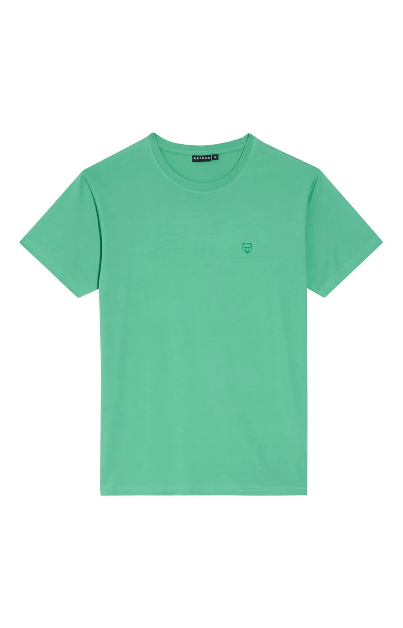 Tee-shirt en jersey de coton léger - Green