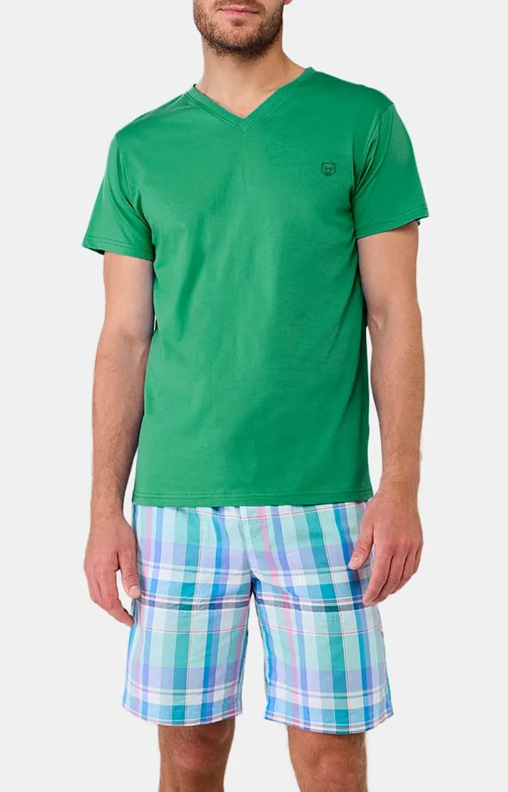 Tee-shirt en jersey de coton léger - Green