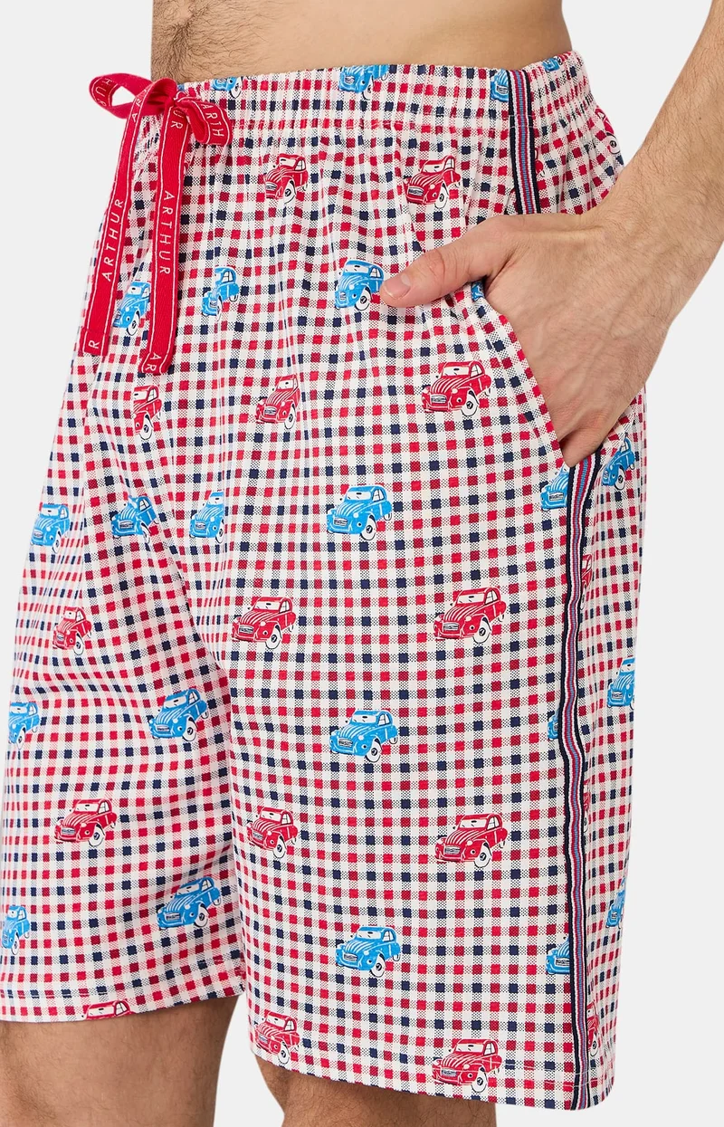 Pyjashort en jersey de coton léger - 2CV Branché