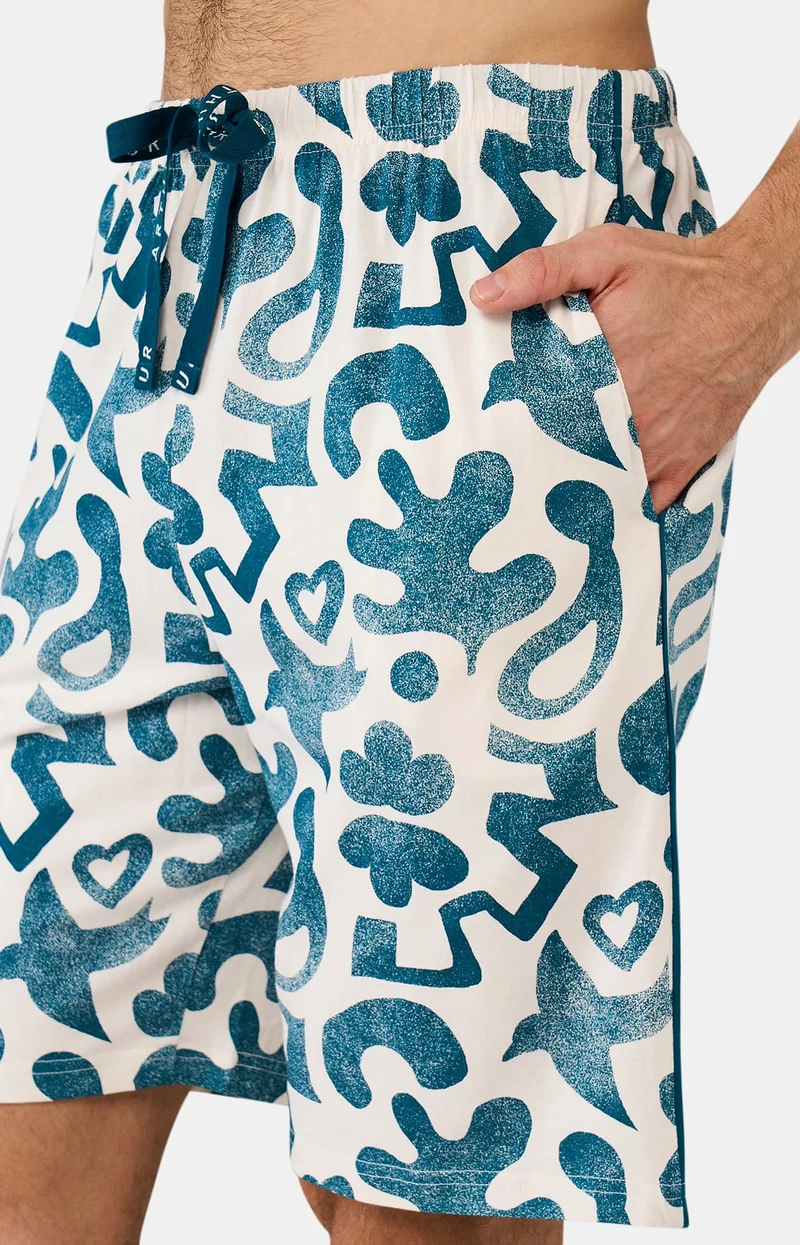 Pyjashort en jersey de coton léger - Matis