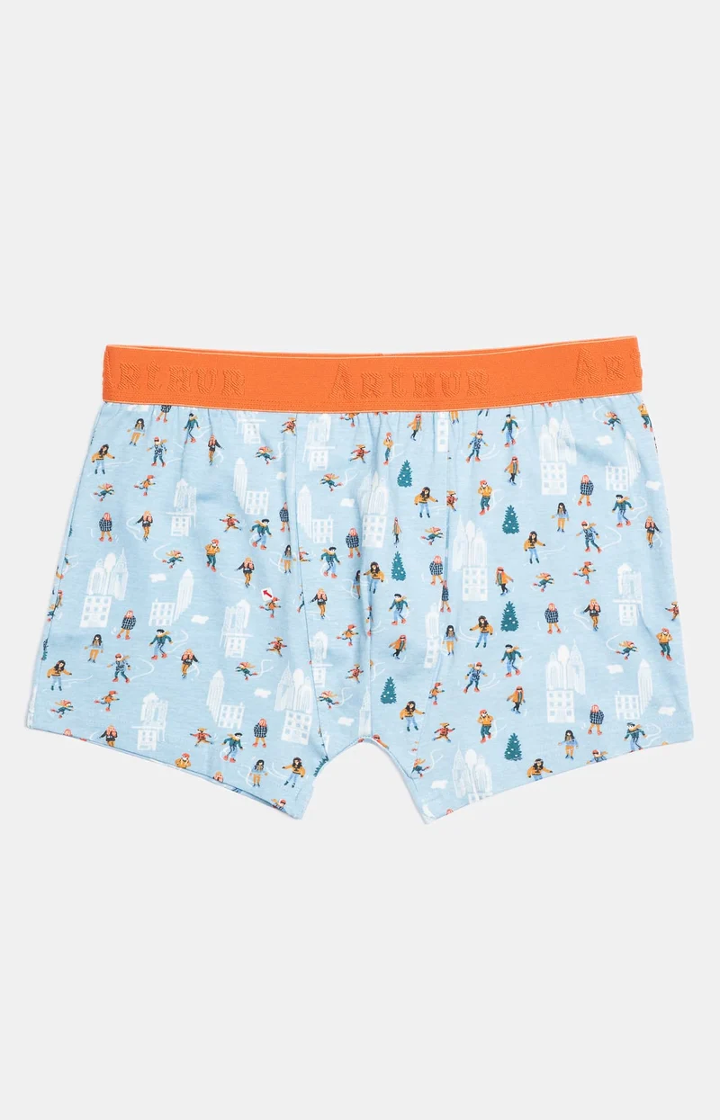 Boxer en jersey de coton - Matin à glace
