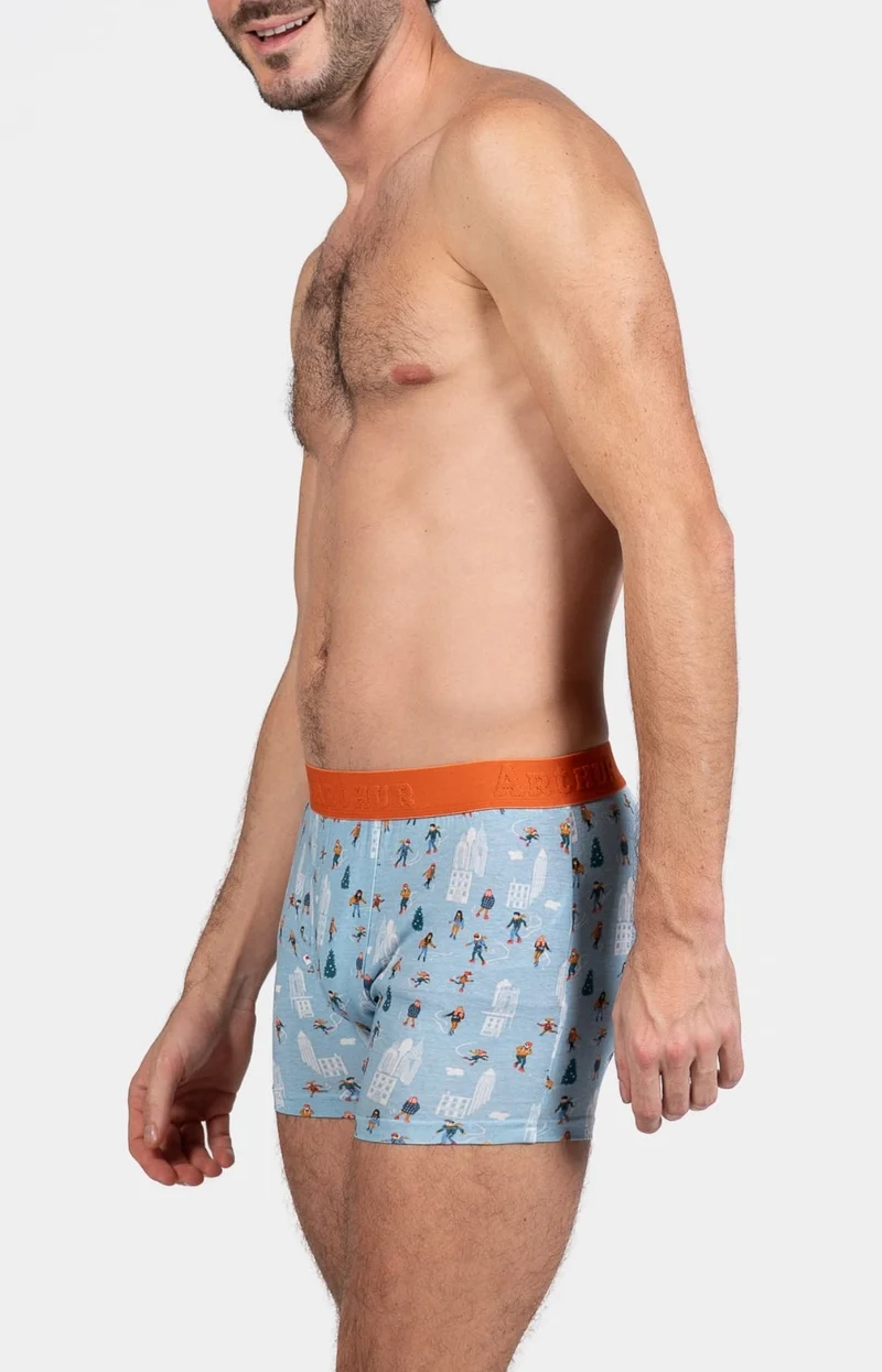 Boxer en jersey de coton - Matin à glace