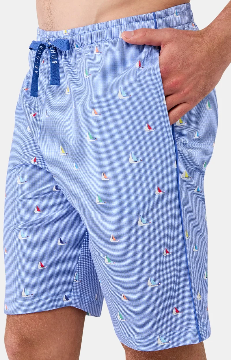 Pyjashort en jersey de coton léger - Boat