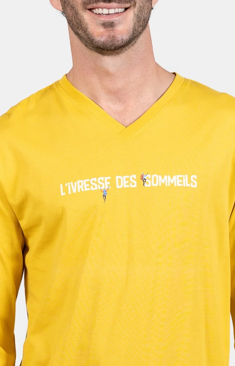 Pyjama en jersey de coton - Ivresse des sommeils
