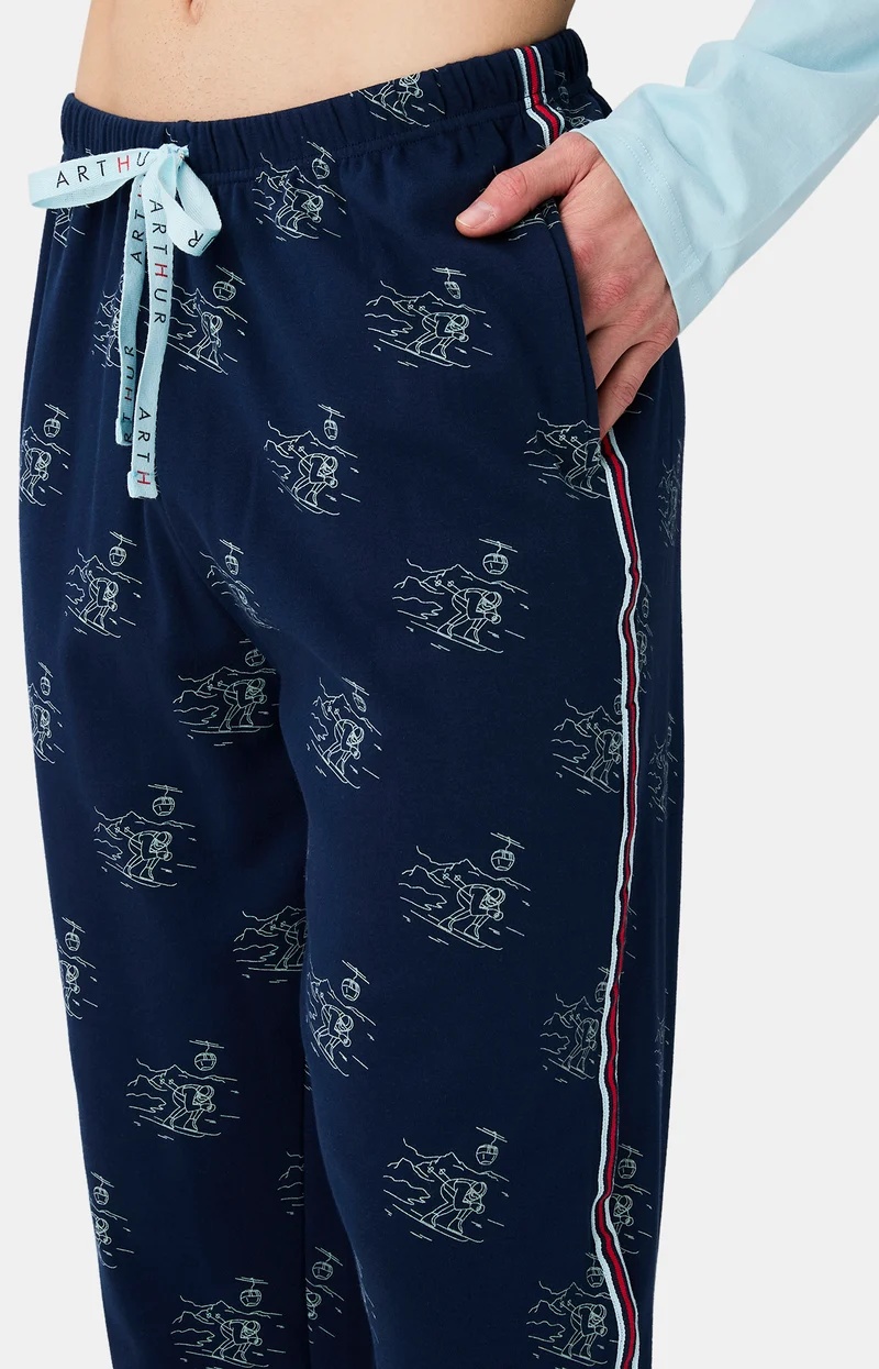 Pyjama en jersey de coton épais - Descente de lit