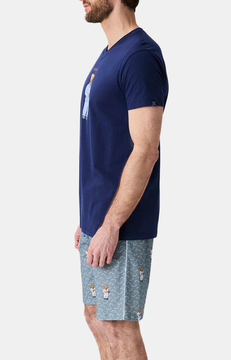 Pyjashort en jersey de coton léger - Esprit Livre