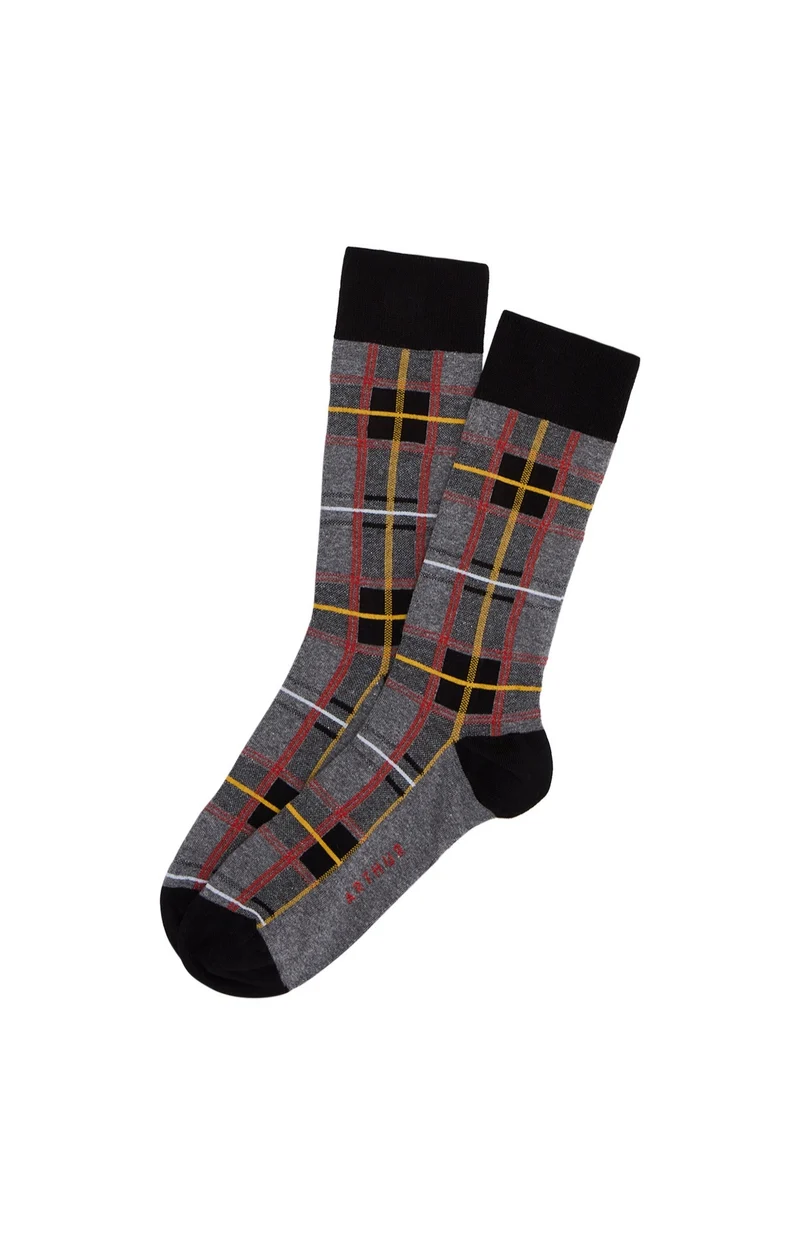 Chaussettes en coton - Clan Gris
