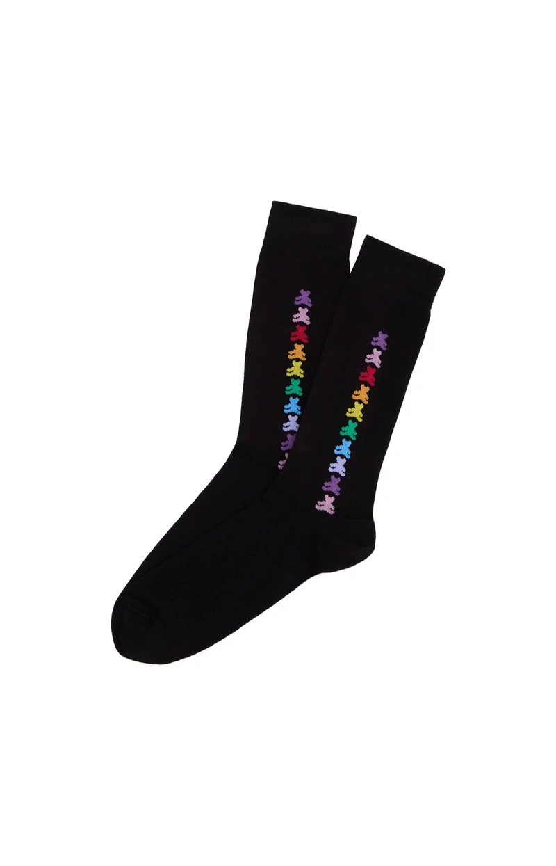 Chaussettes en coton - Teddy Bear Noir