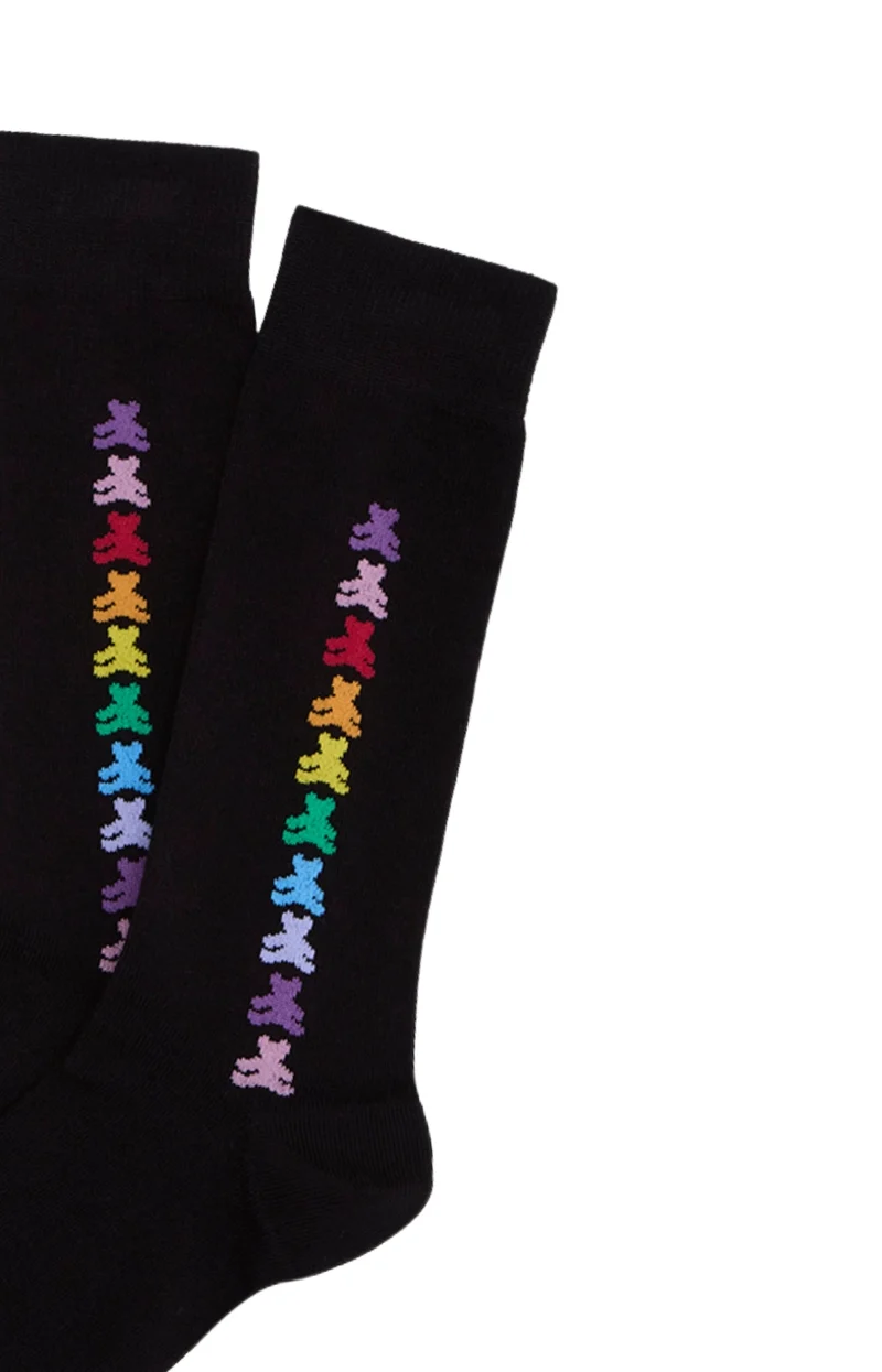 Chaussettes en coton - Teddy Bear Noir