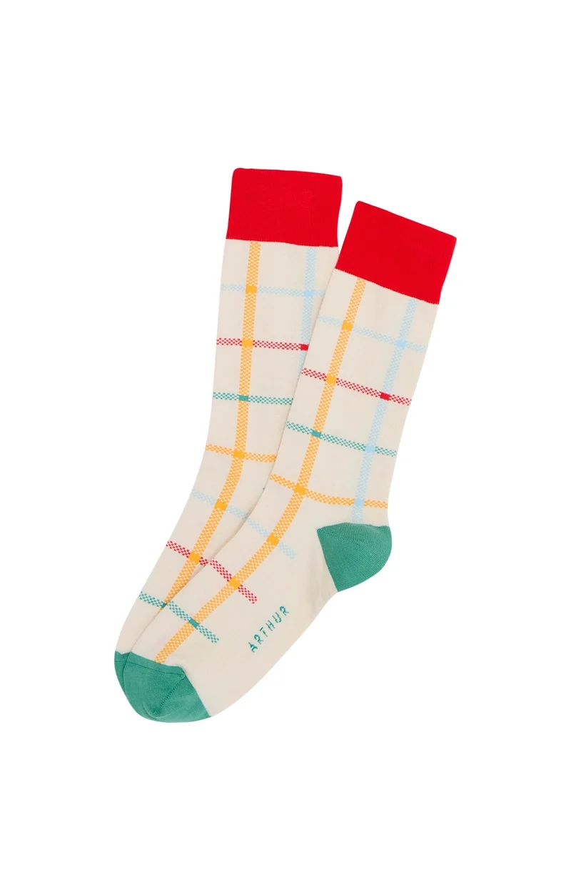 Chaussettes en coton - Cleveland Beige