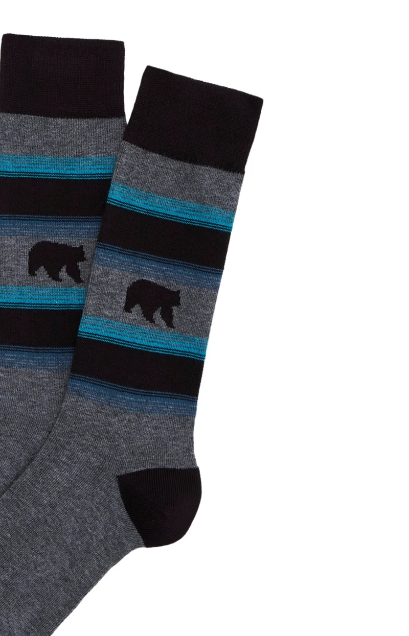 Chaussettes en coton - Bear Noir