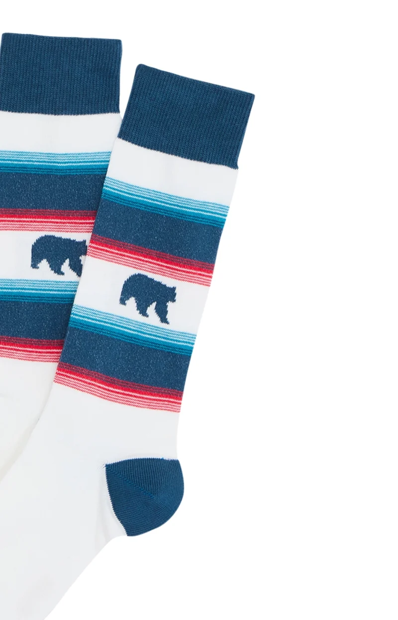 Chaussettes en coton - Bear Pétrole