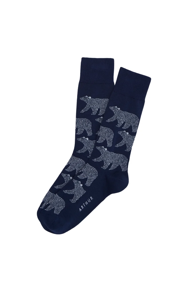 Chaussettes en coton - Nuit polaire