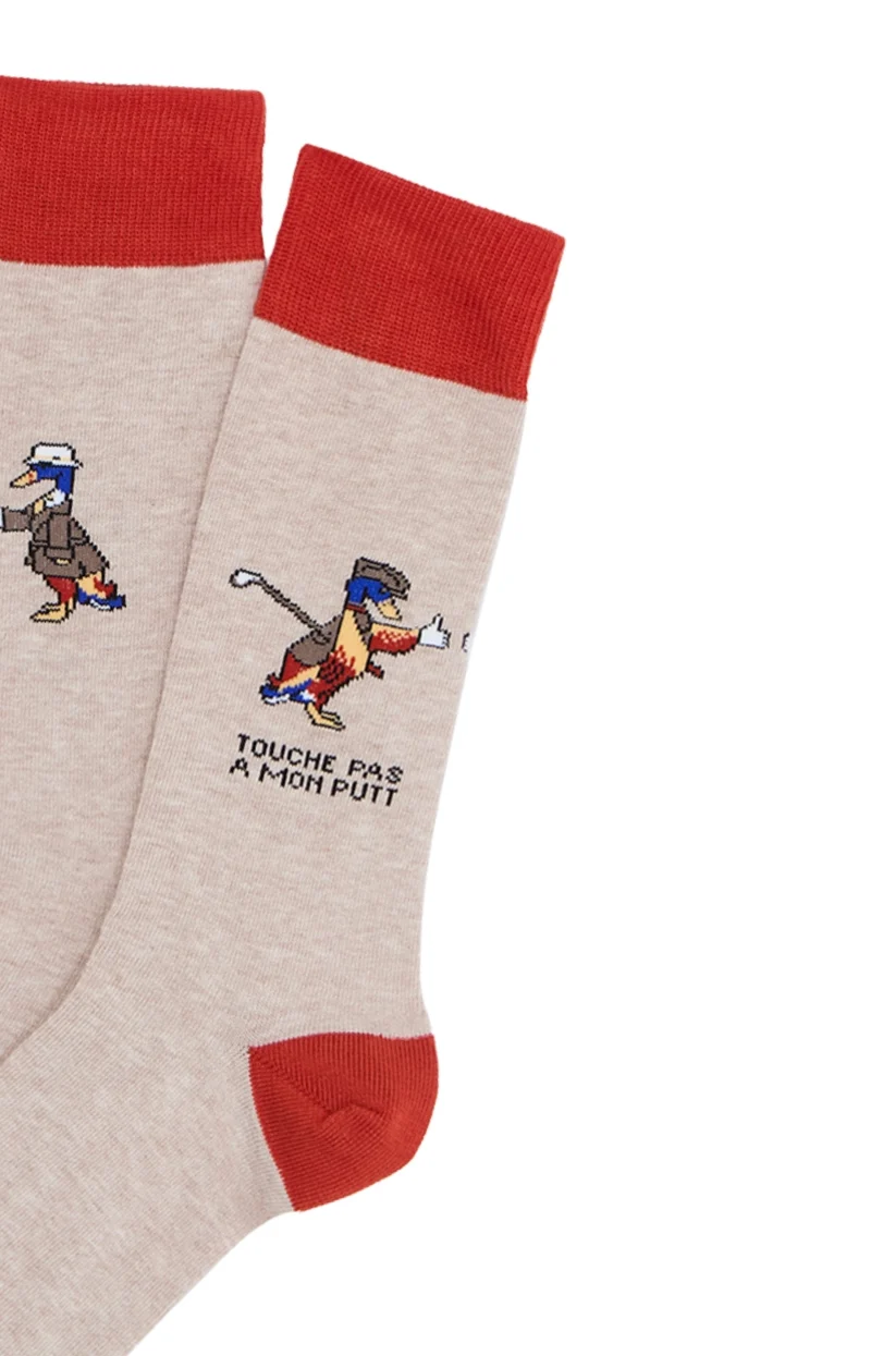 Chaussettes en coton - Golf Beige
