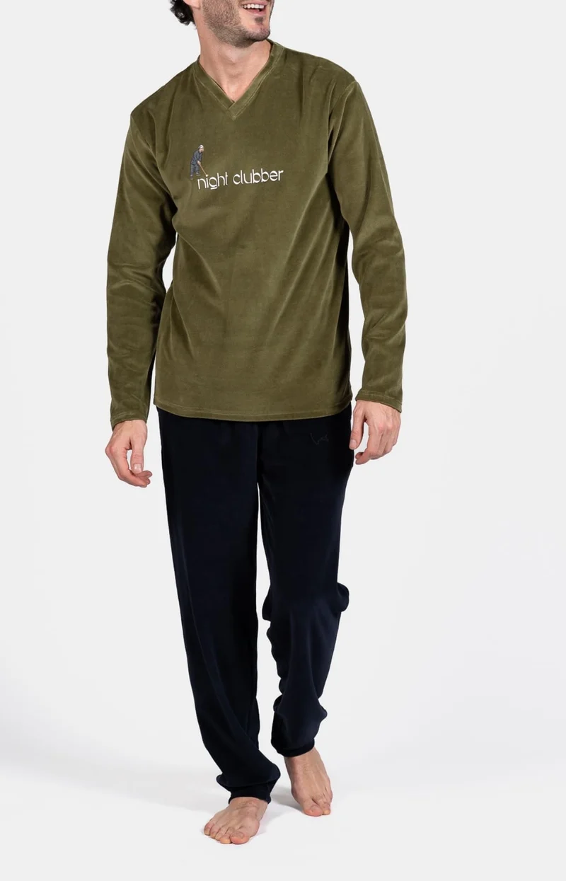 Pyjama en velours - Night clubber