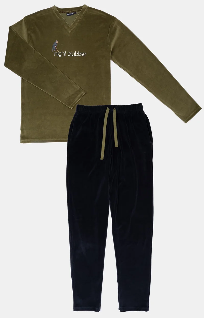 Pyjama en velours - Night clubber
