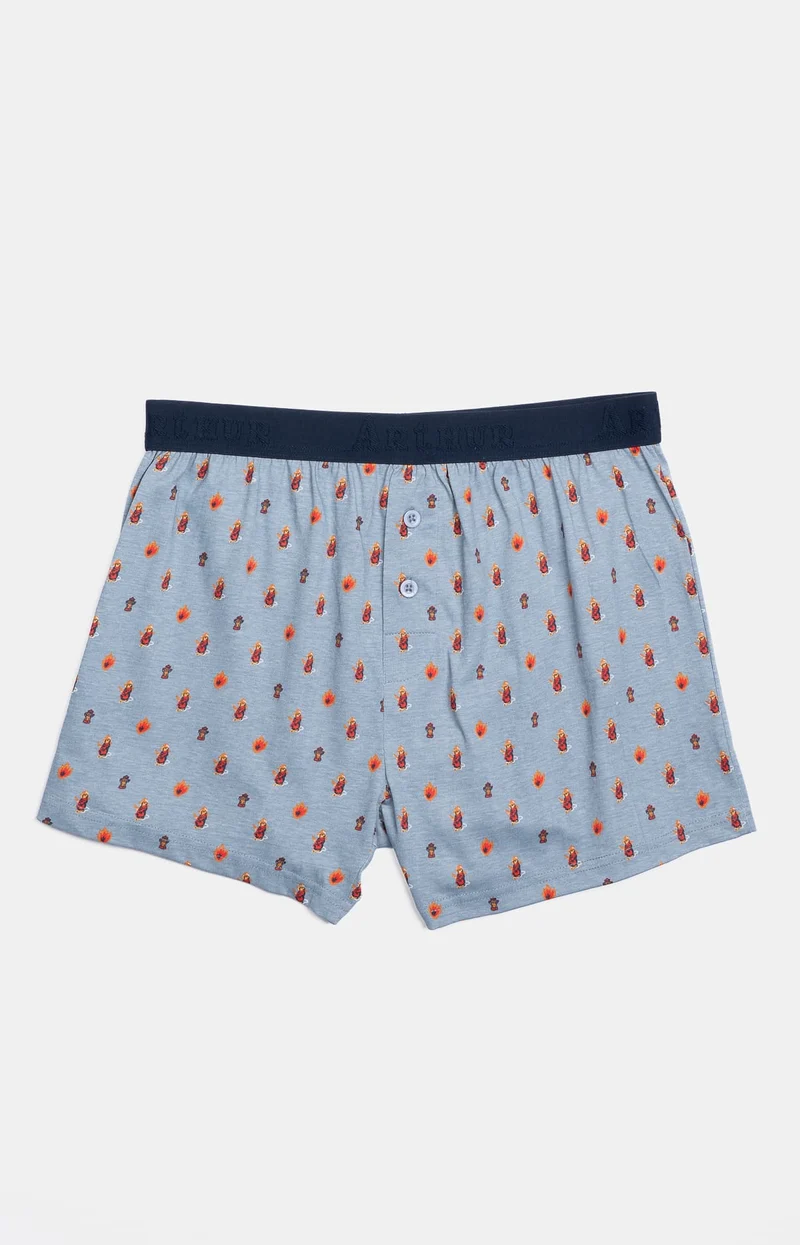 Boxer en jersey de coton - Pompier
