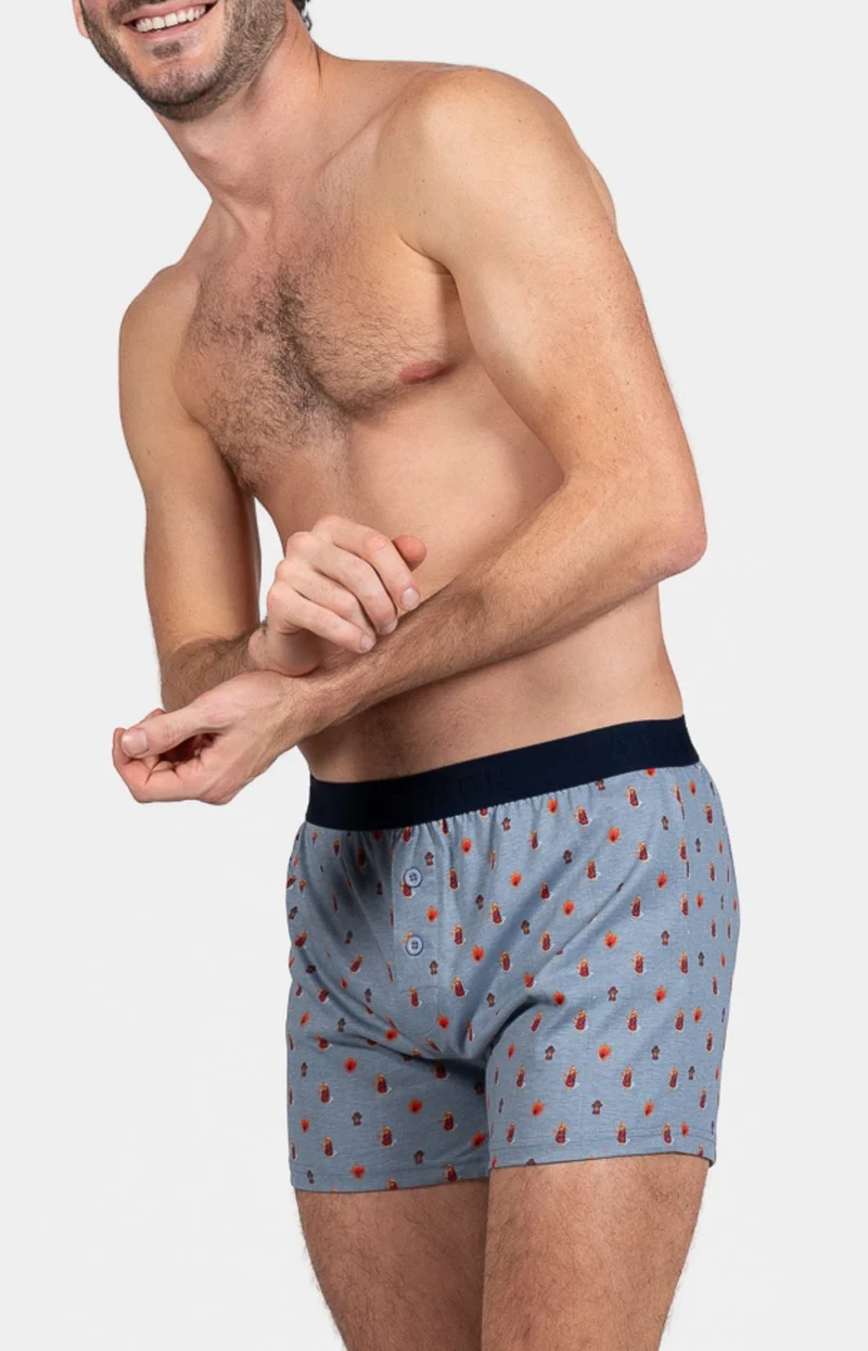 Boxer en jersey de coton - Pompier
