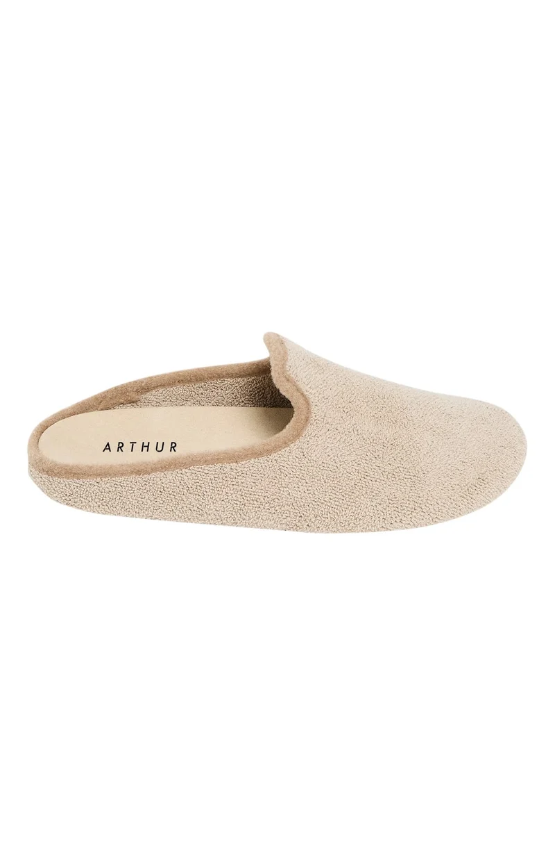 Mules - Éponge Beige