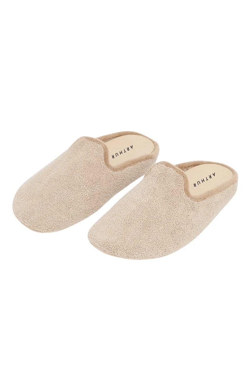 Mules - Éponge Beige