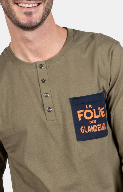 Pyjama en jersey de coton - La folie des Glandeurs Nuit