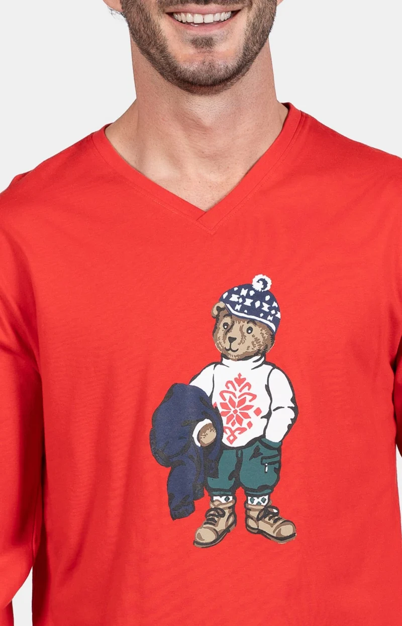 Pyjama en jersey de coton - Mountain