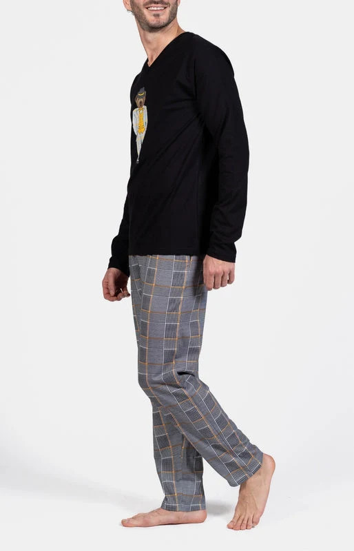Pyjama en jersey de coton - Charles