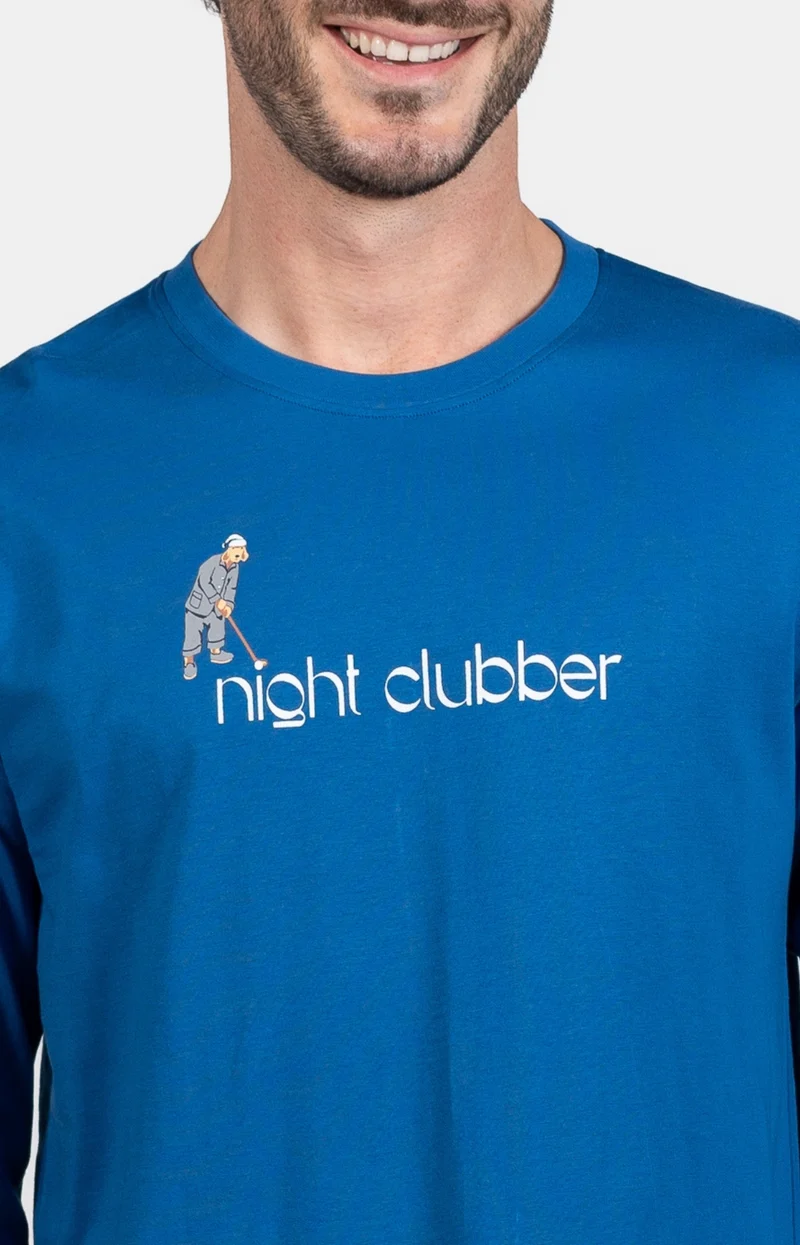 Pyjama - Night clubber Bleu