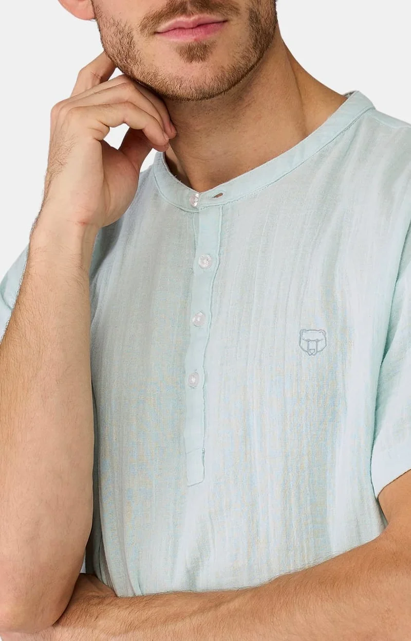 Pyjama en gaze de coton - Canard