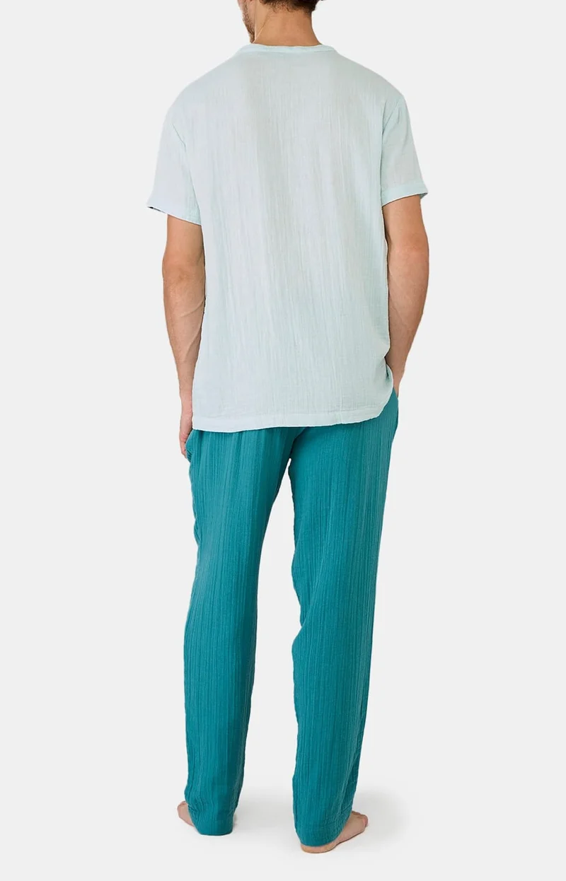 Pyjama en gaze de coton - Canard