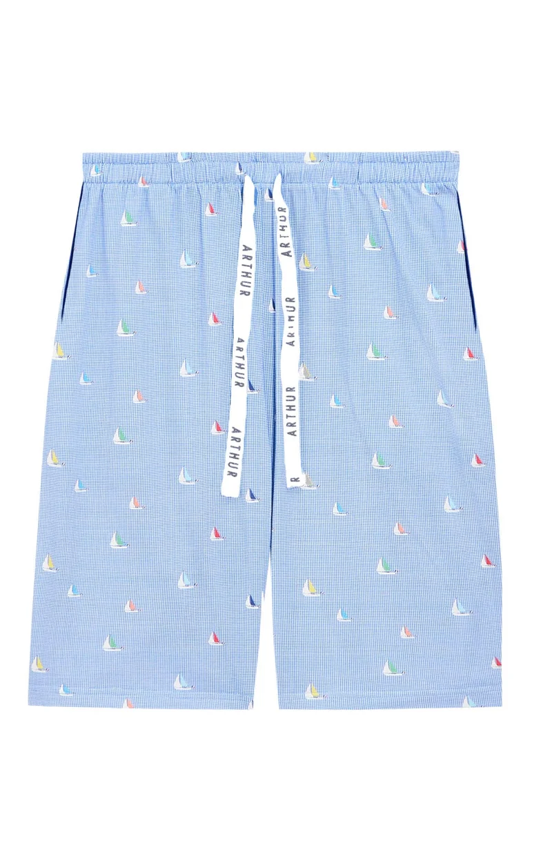 Short en jersey de coton léger - Voilier Boat
