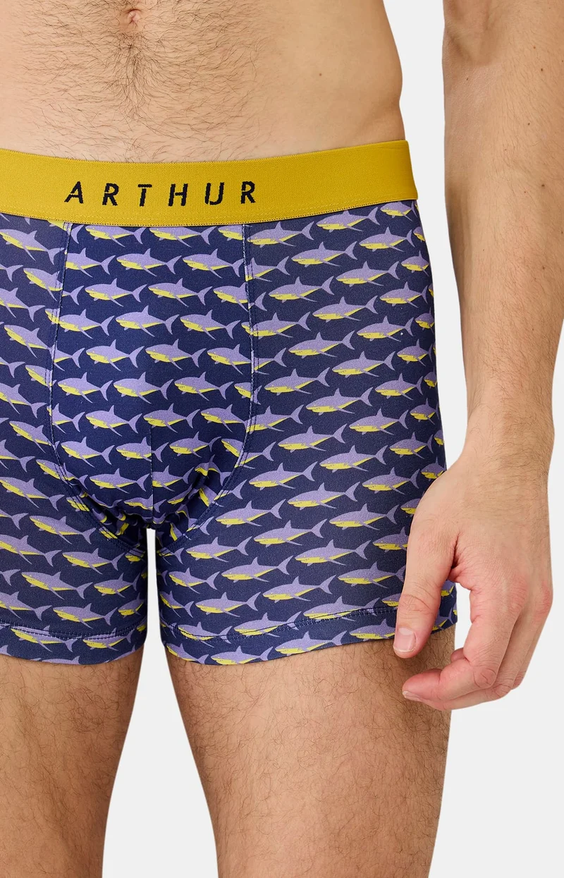 Boxer en maille microfibre - Requin des mers