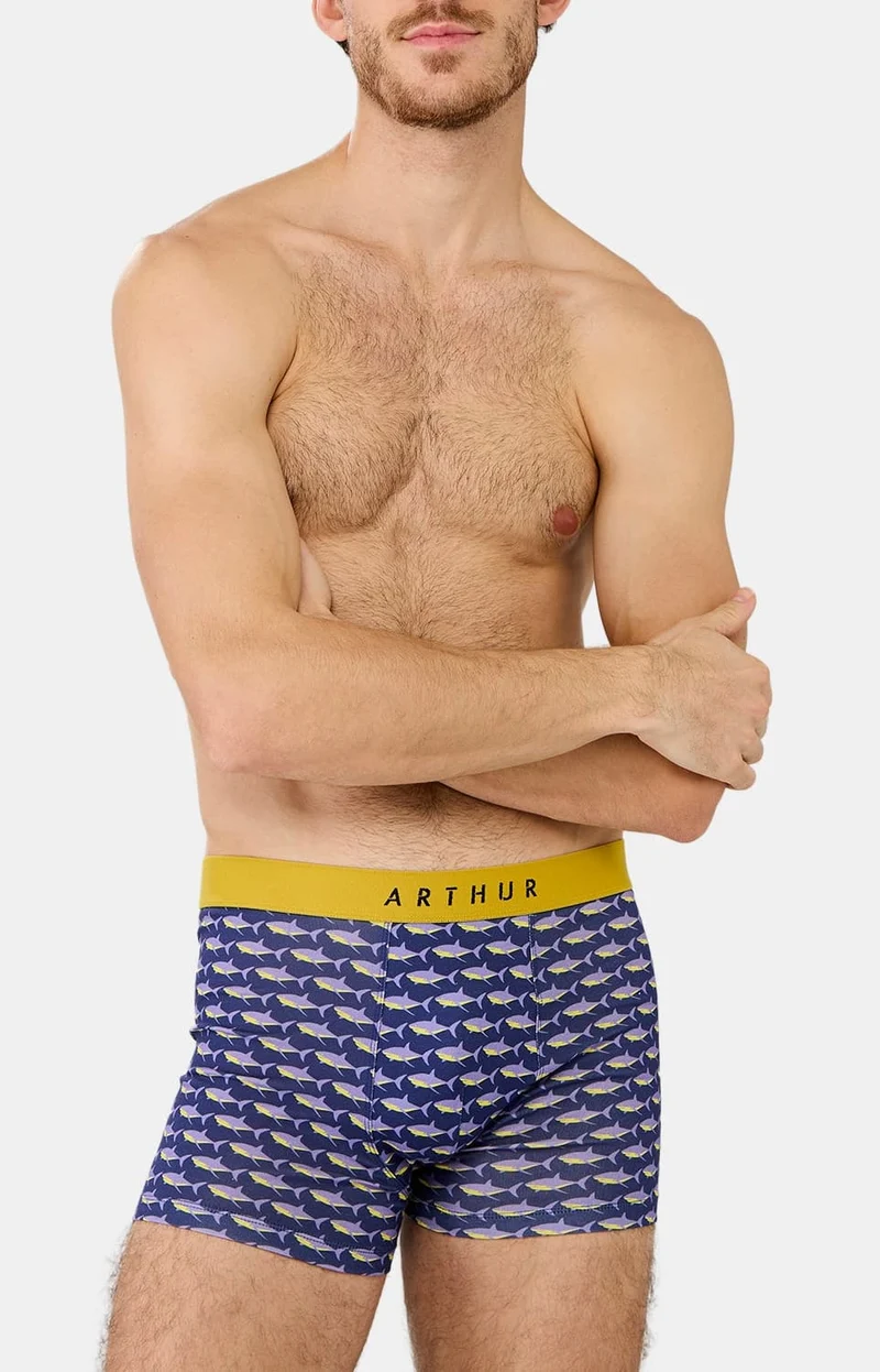 Boxer en maille microfibre - Requin des mers