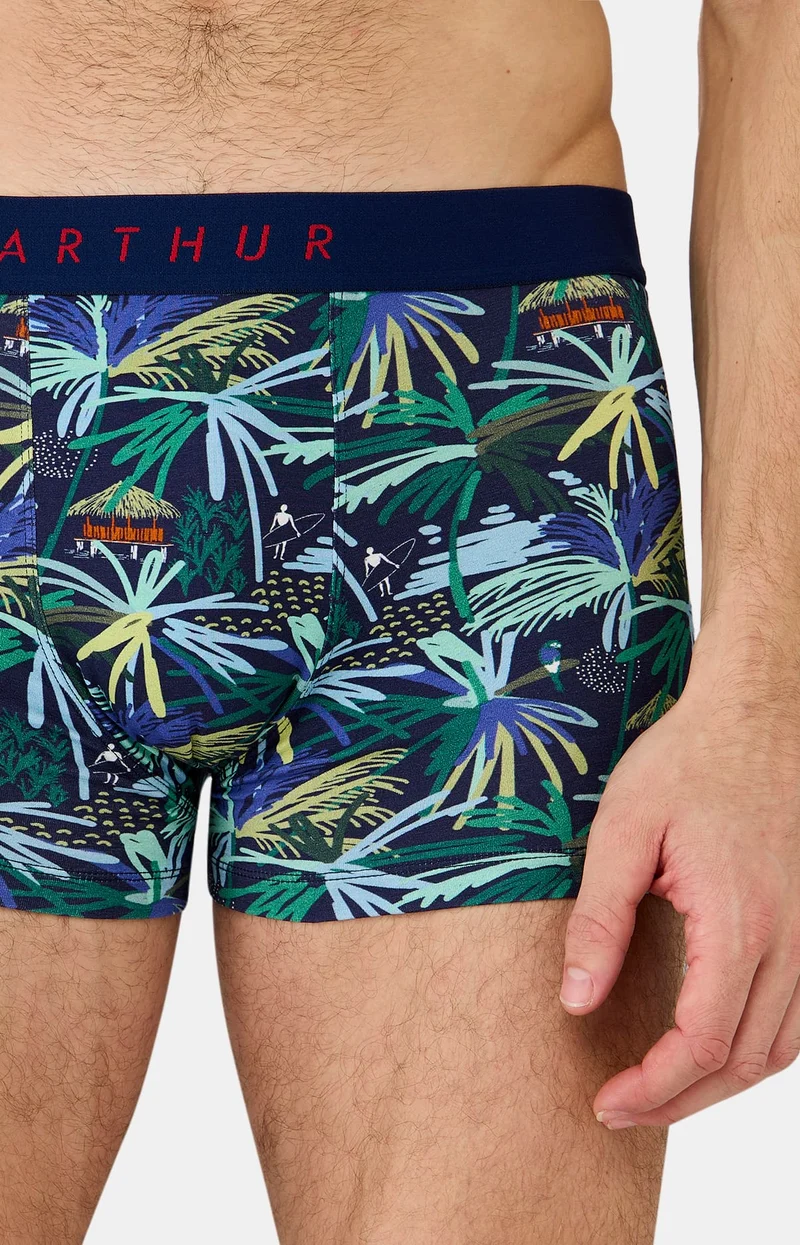 Boxer en jersey de coton - Tropical