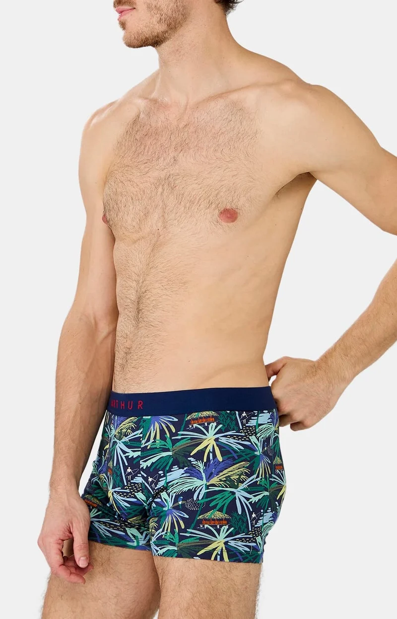 Boxer en jersey de coton - Tropical