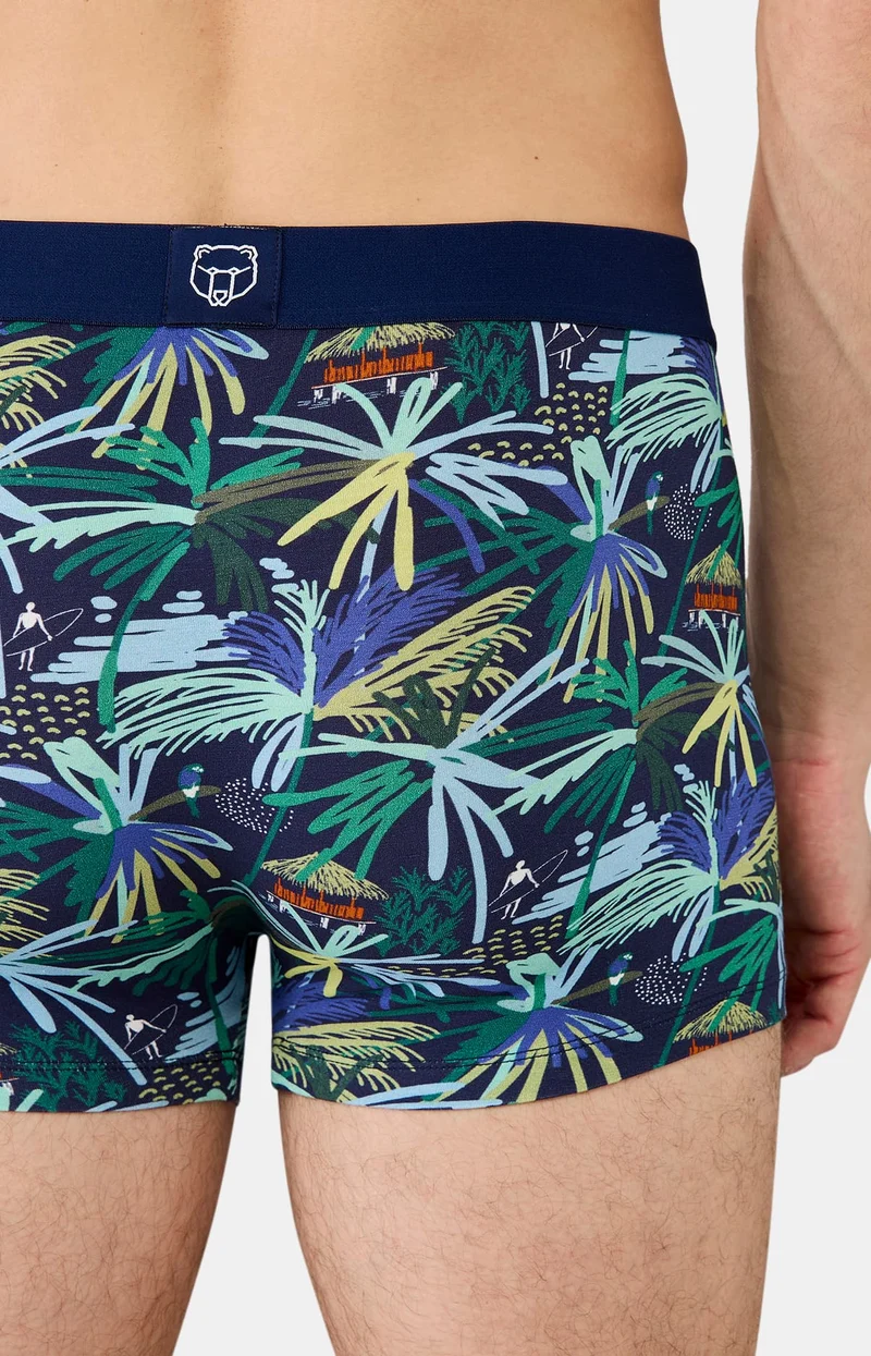 Boxer en jersey de coton - Tropical